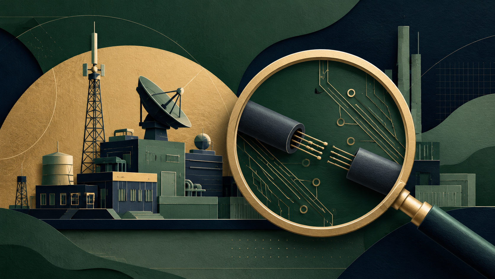 Representação conceitual da investigação de incidentes em infraestrutura de comunicação